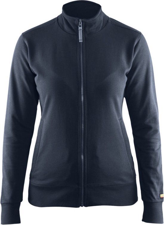 Blåkläder Dames sweatshirt 3372-1158 - Donker marineblauw - S