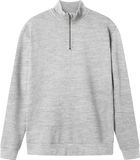 LMTD NAME IT Unisex Sweater Light Grey Melange 170/176