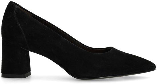 No Stress Dames Zwarte suède pumps - Maat 39