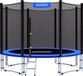 Monzana Trampoline - Complete Set Veiligheidsnet Ladder - Ø 427cm