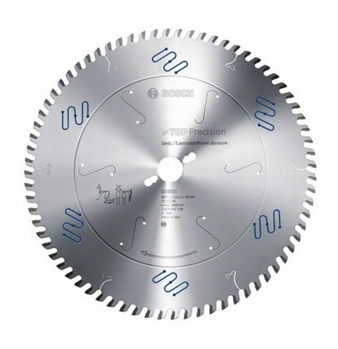 Cirkelzaagblad voor Laminaat | Ø 350mm 72T - 2608642108