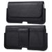 Étui en cuir horizontal universel Holster Premium - 6.7 - Noir