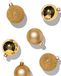 HEMA Boules De Noël En Verre Dorées - 6 Pièces