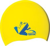 SEAC Silicone JR Badmuts Geel Kinderen Unisex