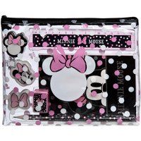 4KidsOnly Minnie Mouse gevulde etui - 7 delig