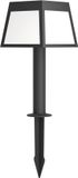 EGLO Altilia Solar Priklamp - Staande lamp Buiten - zonne-energie - LED - 56 cm - Zwart/Wit