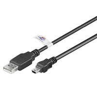 Goobay USB MINI-B 5 pin 300 Cert 3m