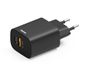 Hama 30W Snellader - 1x USB-C PD, 1x USB-A QC - Zwart