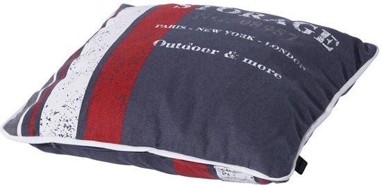 Madison sierkussen Storage 50x50 cm - rood