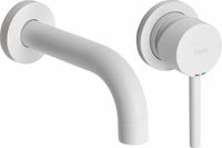 REA Lungo White + Box - Inbouw Wastafelkraan - Mat Wit