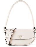 GUESS Danya Flap Shoulder Bag Cream White