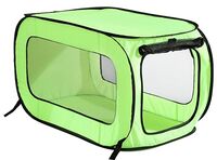 Beatrice Home Fashions Pop-Up Reishuisdier - Katten- en Hondenkennel - Groen - 82,5 cm