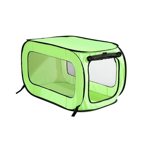 Beatrice Home Fashions Pop-Up Reishuisdier - Katten- en Hondenkennel - Groen - 82,5 cm