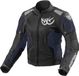 Berik Vephe Dames motorfiets textieljas - Zwart/blauw - Maat 40