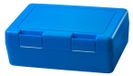 Lunchbox pour enfants – Sans BPA & Fabriqué en Allemagne – Lunchbox avec fermeture à clic sécurisée, lunchbox robuste pour enfants et adultes – standard bleu, en plastique PP