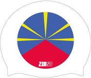 Z3R0D Badmuts Blason La Reunion Unisex Zwemmen Siliconen