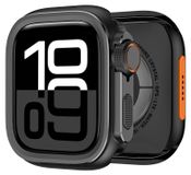Merkloos Apple Watch Beschermende Case - Zwart