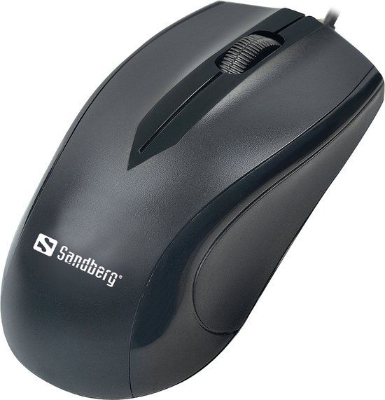 Sandberg USB-C Muis Zwart