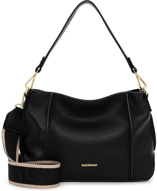 Emily & Noah Buideltas E&N Julie (65601) - Dames handtassen - black 100
