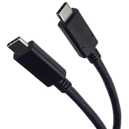 PremiumCord USB-C 3.2 Gen 2x2 verbindingskabel 2m, datakabel SuperSpeed tot 20 Gbit/s, snel opladen tot 5 A, USB 3.2 generatie 2x2 type C-stekker, kleur zwart, lengte 2 m