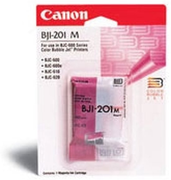 Canon BJI-201M - Inktcartridge / Rood Originele Inktcartridge
