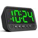 Azyh Réveil numérique avec grand écran LED pour chambre, réveil sonore pour personnes dormant profondément, horloge de table électrique à brancher avec réglage du volume, de la luminosité, de la fonction snooze et format 12/24 heures