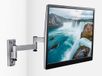 Support TV camping, pivotant et inclinable, capacité de charge 15 kg