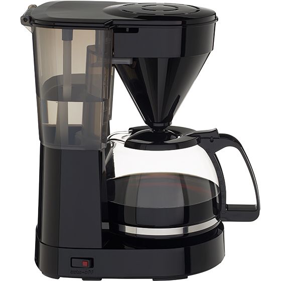 Melitta Easy II Filter Coffee Maker - Black & Stainless Steel