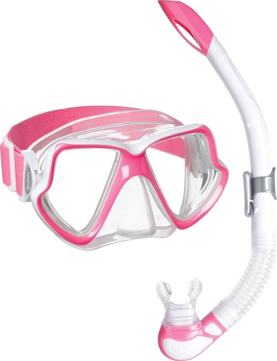 Mares Combo Wahoo Neon - Snorkelset - Siliconen - Volwassenen