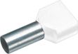 Vogt Verbindungstechnik 470108D Dubbele adereindhuls 0.50 mm² Deels geïsoleerd Wit 100 stuk(s)
