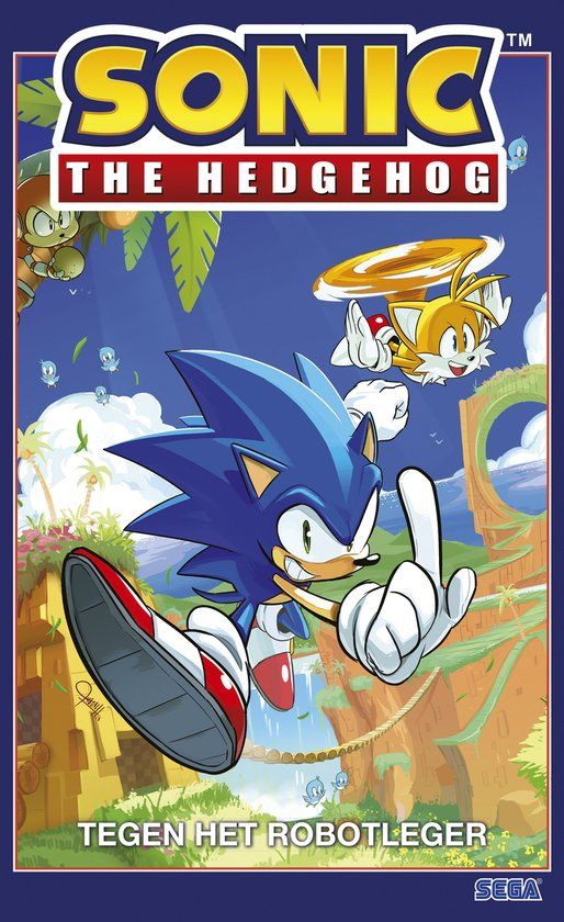 Top1Toys Sonic - Sonic the Hedgehog tegen het robotleger