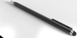 Stylus Universelle avec Pointe de Précision à Disque et Pointe Souple - Noir