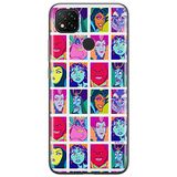 ERT GROUP mobiel telefoonhoesje voor Xiaomi REDMI 9C origineel en officieel erkend Disney patroon Disney Villains 002 optimaal aangepast aan de vorm van de mobiele telefoon, hoesje is gemaakt van TPU