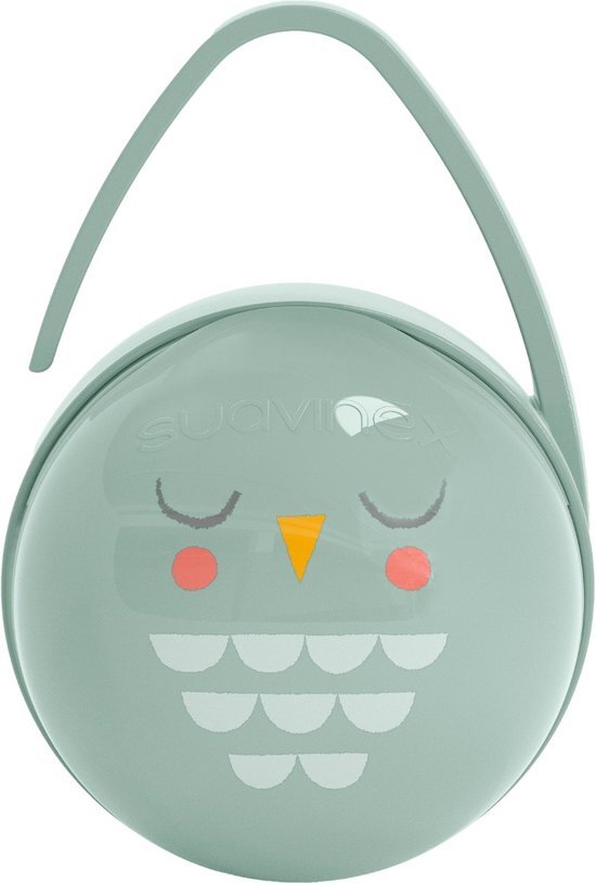 Suavinex Bonhomia Owl Green Duo Speendoosje SXSBZ0079129