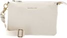 MANDARINA DUCK Leren schoudertas Mellow Leather Crossbody Bag Almond crème