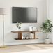Maison Exclusive - meuble TV, 103 x 30 x 26,5 cm, marron, panneau de particules
