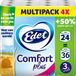 Edet Comfort Plus Toiletpapier - 3-laags - 24 maxi rollen