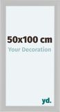 Your Decoration Cadre photo 50x100 cm MDF Grain de bois blanc Como