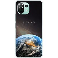 Xiaomi Mi 11 Lite Earth Bedrukt siliconen hoesje