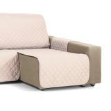 Chaise Amber Chaise Longue, 240 cm, linnen