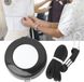 Merkloos / Sans marque Meetlint Lichaam - Flexibel Meetlint - Kleding Maken - Dubbelzijdig Verloop - 150 Cm Lengte - Wit