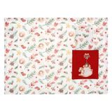THUN Placemat met tas en servet, 33 x 45 cm, collectie kerstverrassingen