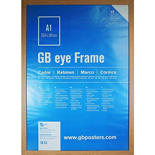 GB eye Houten fotolijst - A1 - 59,4 x 84,1 cm - eiken