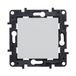 Legrand 398220 schakelaar of schakelaar 10AX voor inbouwinstallatie, serie Niloé Step, wit