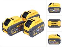 DeWalt 3x DCB 548 accu 18 V / 54 V max. 12 Ah / 12000 mAh Li-Ion XR FLEXVOLT