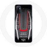 Oppo Etui voor Oppo A53 Audi S8 Logo rood Maniacase
