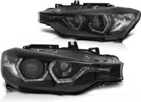 Viking Choice AP Onderdelen B.V. Koplampen BMW F30/F31 10 11 - 05 15 ANGEL EYES LED ZWART DRL dagrijlicht