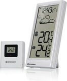 Bresser Meteo Temp - Draadloos weerstation - Wit - Voor Binnen & Buiten
