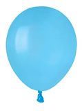 Pack Ciao Pack 100 balloons in natural latex Premium Quality A50 (Ø 13cm / 5"), light blue