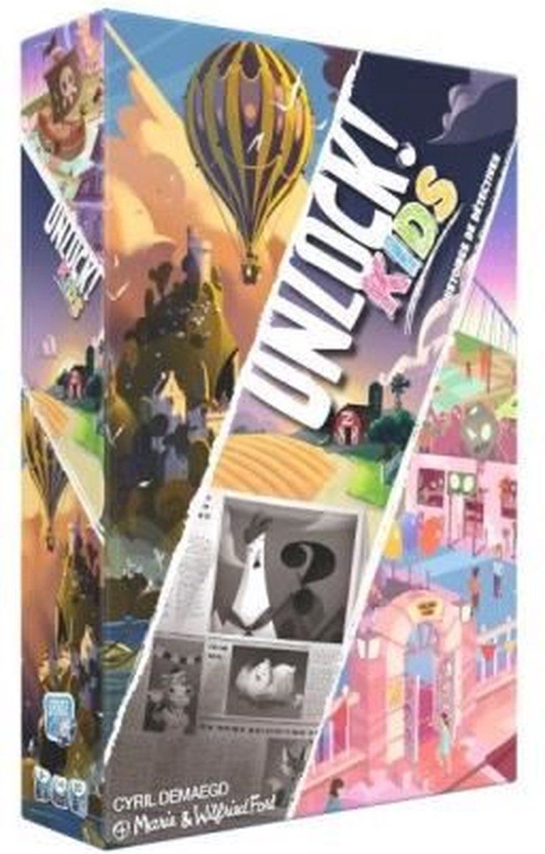 Asmodee Unlock! Kids - Bordspel - Kinderspel - Coöperatief spel - Ontsnappingsspel